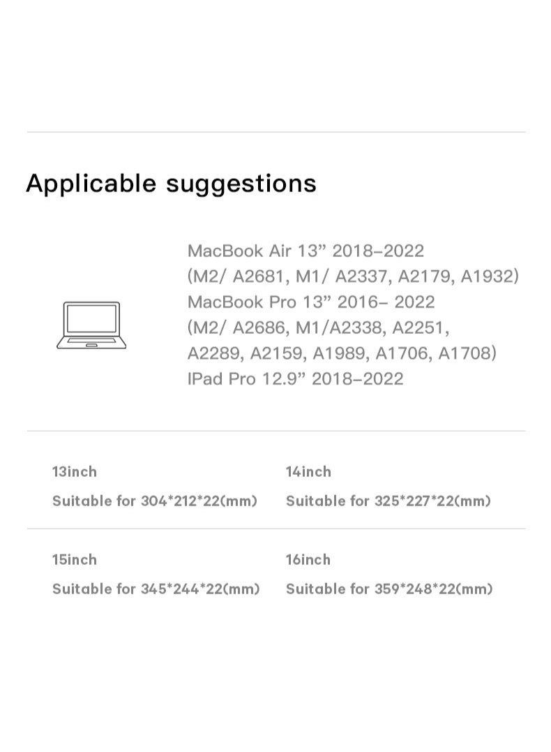 Bange 6802 Pink  New Protective Water Resistant 14 inch Laptop & Mac Book Sleeve With Handle - Image 4